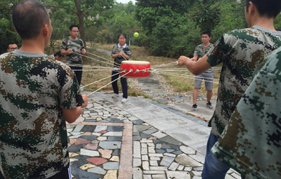 激發(fā)個人潛能，凝聚團隊力量——蔡田鋪中心廠拓展訓練