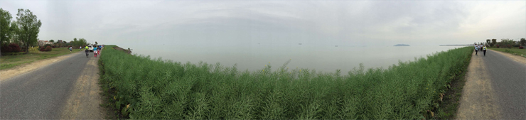 國禎環(huán)保-快樂國禎環(huán)湖毅行沿途風景